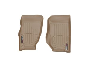 Jeep Liberty FloorLiner - Front - WeatherTech - DigitalFit - Tan - `02-`07 Jeep Liberty FloorLiner - Front - WeatherTech - DigitalFit - Tan - `02-`07