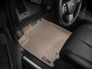 Nissan Murano FloorLiner - Front - WeatherTech - DigitalFit - Tan - `03-`08