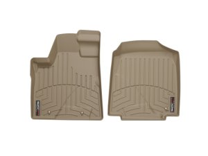 Honda Pilot FloorLiner - Front - WeatherTech - DigitalFit - Tan - `06-`08