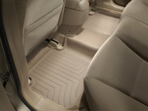 Honda Accord FloorLiner - Rear - WeatherTech - DigitalFit - Tan - `05-`07