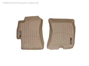 Subaru Legacy FloorLiner - Front - WeatherTech - DigitalFit - Tan - `05-`09