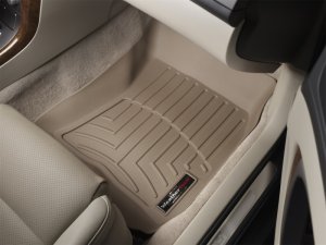 Subaru Legacy FloorLiner - Front - WeatherTech - DigitalFit - Tan - `05-`09