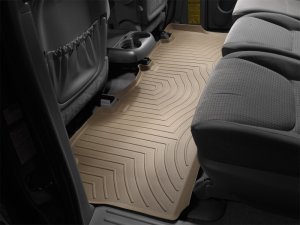 Toyota Sienna FloorLiner - Rear - WeatherTech - DigitalFit - Tan - `04-`10