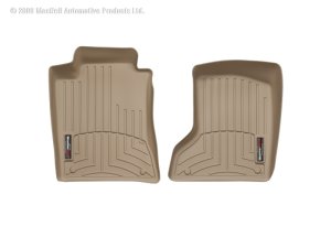 Mercedes-Benz E500 FloorLiner - Front - WeatherTech - DigitalFit - Tan - `03-`09 Mercedes-Benz E500 FloorLiner - Front - WeatherTech - DigitalFit - Tan - `03-`09