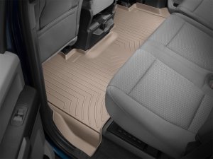 Ford F-550 FloorLiner - Rear - WeatherTech - DigitalFit - Tan - `17-`27