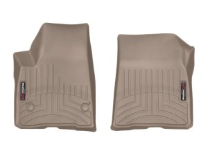 GMC Acadia FloorLiner - Front - WeatherTech - DigitalFit - Tan - `17-`27 GMC Acadia FloorLiner - Front - WeatherTech - DigitalFit - Tan - `17-`27