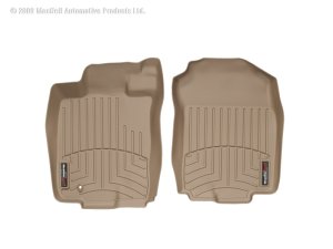 Ford Fusion Floor Mat - Front - WeatherTech - FloorLiner DigitalFit - Tan - `06-`09