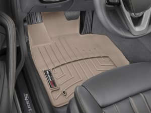 BMW 5 Series FloorLiner - Front - WeatherTech - DigitalFit - Tan - `17-`27
