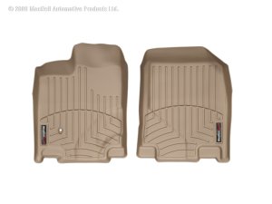 Ford Edge FloorLiner - Front - WeatherTech - DigitalFit - Tan - `07-`12