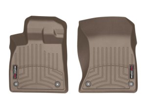Audi Q5 FloorLiner - Front - WeatherTech - DigitalFit - Tan - `18-`27