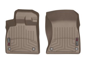 Audi Q5 FloorLiner - Front - WeatherTech - DigitalFit - Tan - `18-`27