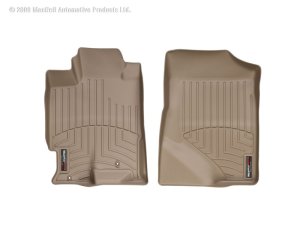 Acura RDX FloorLiner - Front - WeatherTech - DigitalFit - Tan - `07-`12