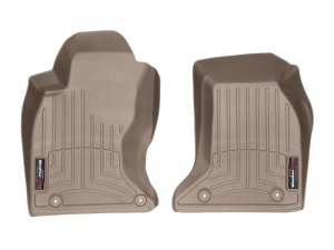 Audi A6 FloorLiner - Front - WeatherTech - DigitalFit - Tan - `98-`04