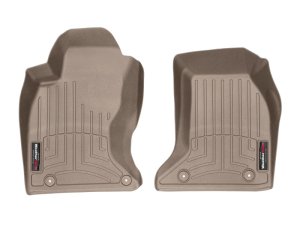 Audi A6 FloorLiner - Front - WeatherTech - DigitalFit - Tan - `98-`04