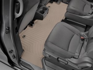 Honda Odyssey FloorLiner - Rear - WeatherTech - DigitalFit - Tan - `18-`27