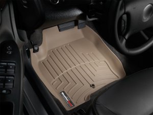 Chevrolet Impala FloorLiner - Front - WeatherTech - DigitalFit - Tan - `06-`13 Chevrolet Impala FloorLiner - Front - WeatherTech - DigitalFit - Tan - `06-`13
