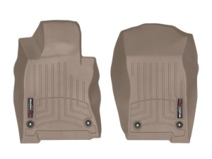 Infiniti Q50 FloorLiner - Front - WeatherTech - DigitalFit - Tan - `18-`27