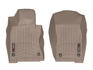 Infiniti Q50 FloorLiner - Front - WeatherTech - DigitalFit - Tan - `18-`27