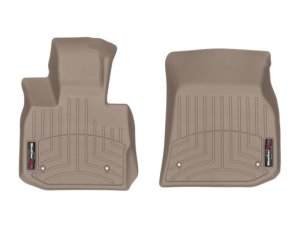 BMW X3 FloorLiner - Front - WeatherTech - DigitalFit - Tan - `18-`27