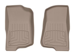 Jeep Gladiator Floor Mat - Front - WeatherTech - FloorLiner HP - Tan - `20-`27