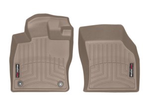Volkswagen Jetta FloorLiner - Front - WeatherTech - DigitalFit - Tan - `19-`27