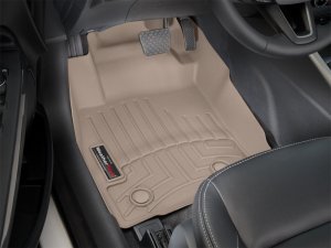Ford EcoSport FloorLiner - Front - WeatherTech - DigitalFit - Tan - `18-`27