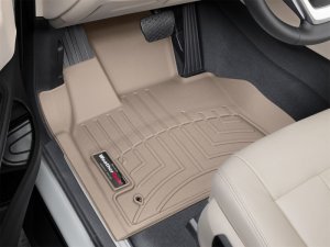 BMW X5 Floor Mats - Front - WeatherTech - FloorLiner DigitalFit - Tan - `18-`27