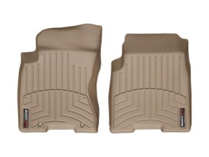 Nissan Rogue FloorLiner - Front - WeatherTech - DigitalFit - Tan - `08-`13