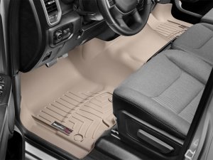 Ram 1500 FloorLiner - Front - WeatherTech - FloorLiner DigitalFit - Tan - `19-`27