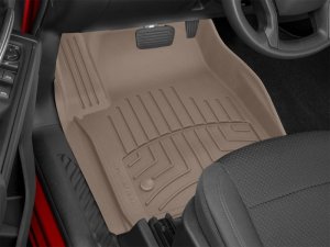 Chevrolet Silverado 1500 Floor Mats - Front - WeatherTech - FloorLiner HP - Tan - `19-`27