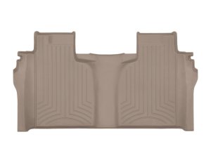 Chevrolet Silverado 1500 Floor Mat Set - Rear - WeatherTech - Floor Liner HP - Tan - `19-`27