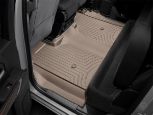 Chevrolet Silverado 1500 FloorLiner - Rear - WeatherTech - DigitalFit - Tan - `19-`27