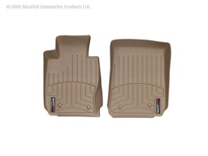 BMW 3 Series FloorLiner - Front - WeatherTech - DigitalFit - Tan - `06-`12 BMW 3 Series FloorLiner - Front - WeatherTech - DigitalFit - Tan - `06-`12