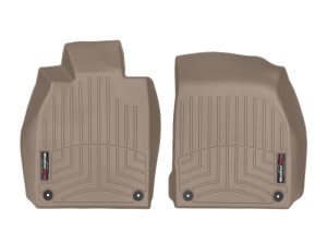 Porsche 911 FloorLiner - Front - WeatherTech - DigitalFit - Tan - `16-`17