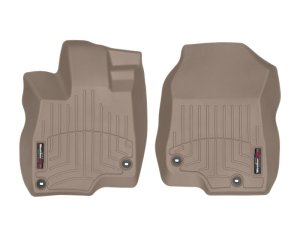 Acura RDX FloorLiner - Front - WeatherTech - DigitalFit - Tan - `19-`27