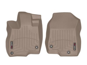 Acura RDX FloorLiner - Front - WeatherTech - DigitalFit - Tan - `19-`27