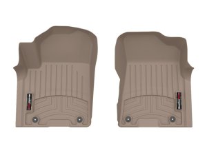 Infiniti QX80 FloorLiner - Front - WeatherTech - DigitalFit - Tan - `19-`27 Infiniti QX80 FloorLiner - Front - WeatherTech - DigitalFit - Tan - `19-`27