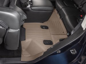 Infiniti QX80 3D FloorMat - Rear - WeatherTech - FloorLiner HP - Tan - `19-`24