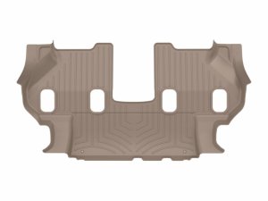 Infiniti QX80 3D FloorMat - Rear - WeatherTech - FloorLiner HP - Tan - `19-`24 Infiniti QX80 3D FloorMat - Rear - WeatherTech - FloorLiner HP - Tan - `19-`24