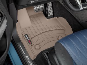 Mercedes-Benz G-Class FloorLiner - Front - WeatherTech - DigitalFit - Tan - `19-`27