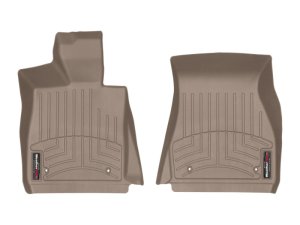 BMW 8 Series FloorLiner - Front - WeatherTech - DigitalFit - Tan - `19-`27 BMW 8 Series FloorLiner - Front - WeatherTech - DigitalFit - Tan - `19-`27