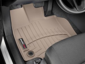 Toyota Rav4 FloorLiner - Front - WeatherTech - DigitalFit - Tan - `19-`27