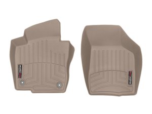 Volkswagen Passat FloorLiner - Front - WeatherTech - DigitalFit - Tan - `20-`27