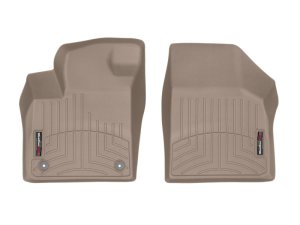 Volkswagen Atlas FloorLiner - Front - WeatherTech - DigitalFit - Tan - `19-`27