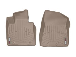 Kia Sportage FloorLiner - Front - WeatherTech - DigitalFit - Tan - `17-`27