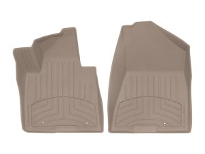 Kia Sportage Floor Mat - Front - WeatherTech - FloorLiner HP - Tan - `17-`27