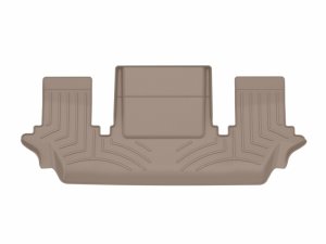 Lincoln Aviator Floor Mat - Rear - WeatherTech - 3D FloorMat, FloorLiner HP - Tan - `20-`26 Lincoln Aviator Floor Mat - Rear - WeatherTech - 3D FloorMat, FloorLiner HP - Tan - `20-`26