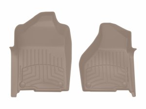 Dodge Ram Floor Mat Set - Front - WeatherTech - FloorLiner HP - Tan - `19-`26 Dodge Ram Floor Mat Set - Front - WeatherTech - FloorLiner HP - Tan - `19-`26