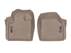 Land Rover Discovery Sport Floor Liners - Front - WeatherTech - FloorLiner DigitalFit - Tan - `20-`27