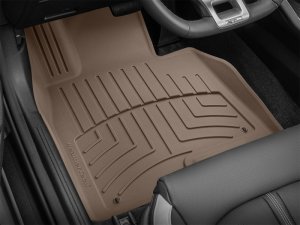 Kia K5 Floor Mat Set - Front - WeatherTech - FloorLiner HP - Tan - `21-`27